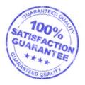 Satisfaction Guarantee 满意保证